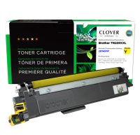 Clover Remanufactured Extra High Yield Yellow Toner Cartridge for Brother TN229XXLY