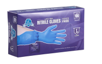 Empress Nitrile Glove Blue Powder Free Large 3 mil
