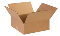 Flat Corrugated Boxes 15" x 15" x 5"