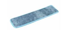 Microfiber Looped Wet Mops, 18 x 5, Blue