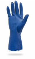 ProWorks® Latex Canner 18 Mil Glove Blue X-Large