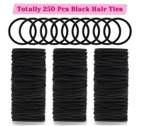 Black Elastic Hair Bands