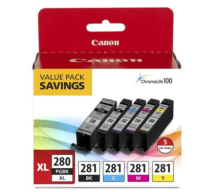 Canon PGI-280XL/CLI-281 5 Color Pack