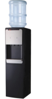 Genuine Joe 110-volt Water Cooler - 1.32 gal - 38" x 13.4" x 12.3" - Black, Silver
