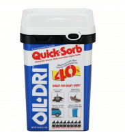 OIL-DRI Granular Sorbent: Attapulgite, 2 gal Volume Absorbed per Pkg., 20 lb Wt, Pail, Not Scented