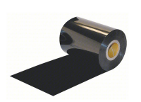 Label Printer Ribbon: Zebra, 4.34 in Ribbon Wd, 1,476 ft Ribbon Lg, 1 in Core Dia., Black, Wax, 6 PK