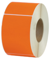 4 x 6" Orange Thermal Transfer Labels
