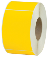 4 x 6" Yellow Thermal Transfer Labels