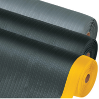 4 x 60' Black/Yellow Economy Anti-Fatigue Mat