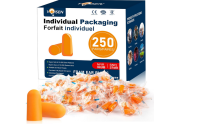 Ear Plugs - 250 Pairs Noise Cancelling