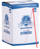 STIRRER,CCKTAL5.25IN,RD,1000/BX