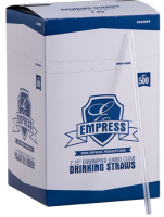 STRAW,JUMBO,7.75IN,500/BX,CLR