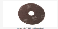 Scotch-Brite™ Surface Preparation Pads SPP, Brown, 432 mm, 17 in, 10 Pads/Case