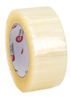 3" x 55 yds. Clear TAPE LOGIC® #350 Acrylic Tape