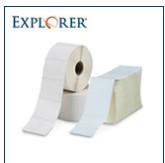 DT Labels Fanfold 4x6 White Perf 2000/Stack.2/case