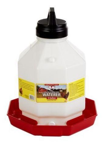 Plastic Poultry Waterer 5 Gallon