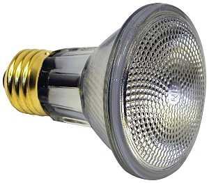 Sylvania  Halogen Bulb, 39 W, Medium E26 Lamp Base, PAR20 Lamp, 520 Lumens, 2800 K Color Temp, 1500 hr Average Life