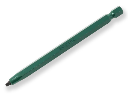 SQUARE BIT 1" #1 GREEN