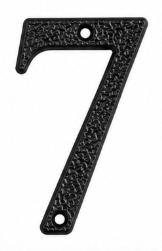 #7 House Number - Black