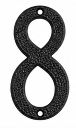 #8 House Number - Black