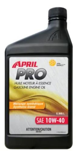 April Super Flo 10W 40 Motor Oil, 946ml