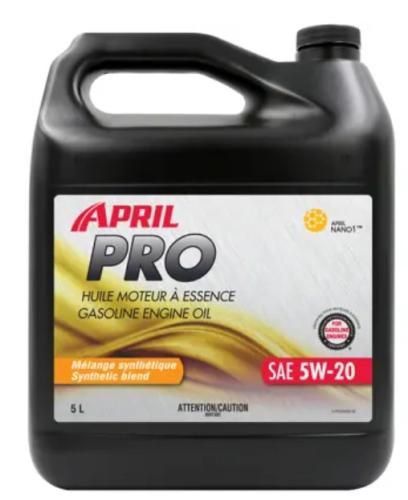 April Super Flo 5W 20 Conventional, 5L