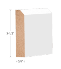 MCMDF Painted Casing 3/4x3-1/2x8' 4494