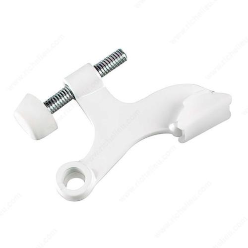 Hinge Pin Door Stop White Heavy Duty