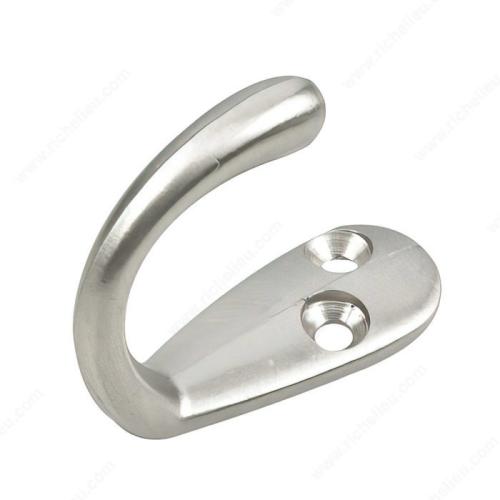 1-1/2" Single Wardrobe Hook