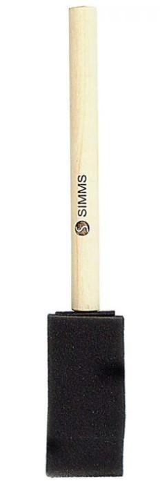 High Density Foam 1" Paint Brush