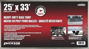 TARP BALE 25X33FT SLVR