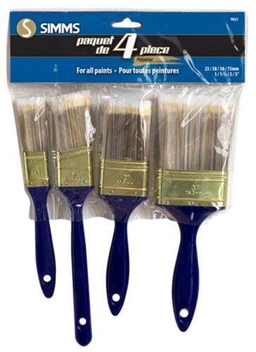 Paint Brush Set-4 Pack