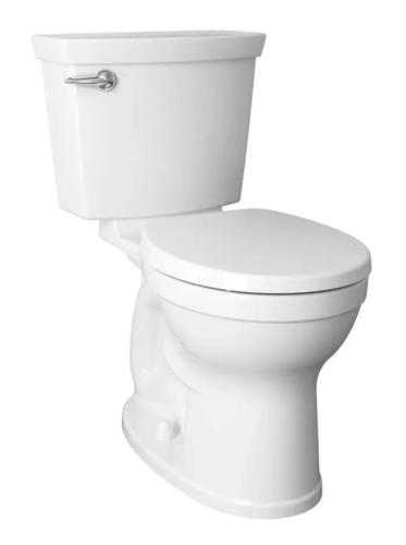 Champion 4 Two-Piece Toilet with Seat - Chair Height Elongated 1.28gpf