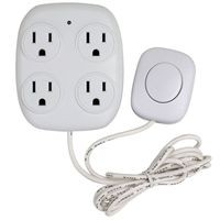 TAP INDOOR 4-OUTLET W/REMOTE