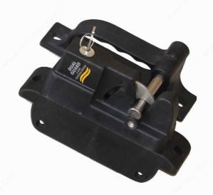 POLYMER GATE LOCKING LATCH