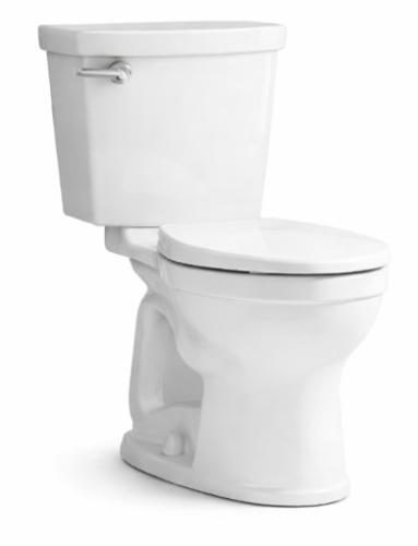 Champion 4 Max Two-Piece Toilet with Seat - Chair Height Round 1.28gpf