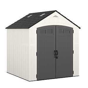 Suncast Ridgeland Storage Shed, 327 cu-ft Capacity, 7' 4" X 7 ' 1-1/4" X 8' 2"