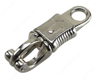 PANIC SNAP CHROME 1/2" EYE FI