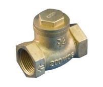 1/2" Swing Check Valve, Brass - 1191-003