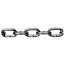 CHAIN ZINC 3/8" 45' GR30