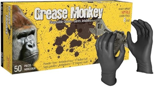 GREASE MONKEY 8 MIL NITRILE X-LARGE