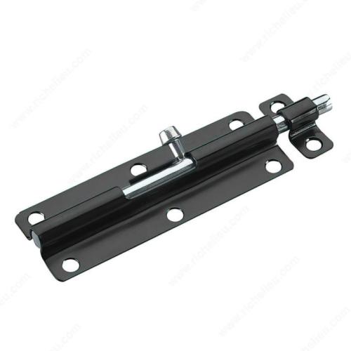 Regular Duty Barrel Bolts Black 5"