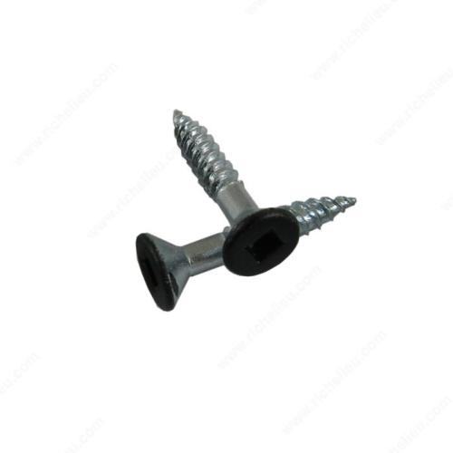 Wood Screw N10 1-1/4" Black
