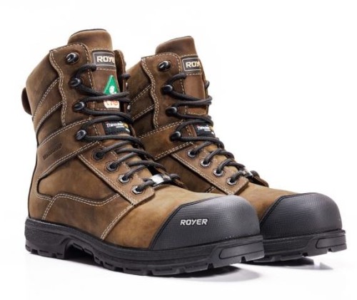 ARCTICGRIP WET ICE TECH WORKBOOT CRAZY HORSE BROWN WATERPROOF SIZE 11