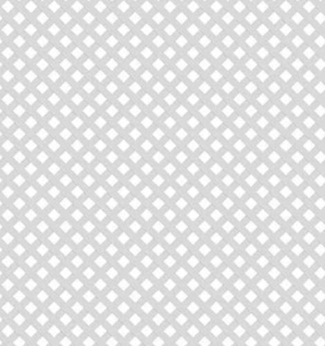 PVC LATTICE PRIVCY/WHITE 4X8