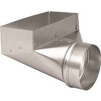 Imperial GV0626 Angle Boot, 3-1/4" x 10" x 6", 90Deg Angle, Steel, Galvanized