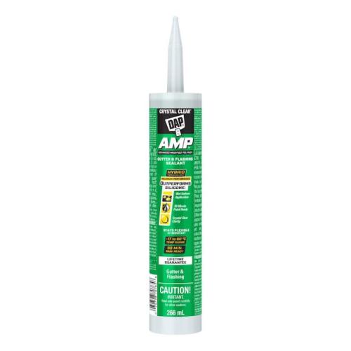 DAP AMP Gutter & Flashing Sealant - Clear 266ml