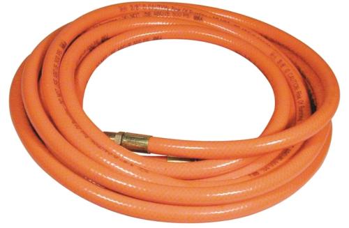 Air Hose, 3/8 in OD, 25 ft L