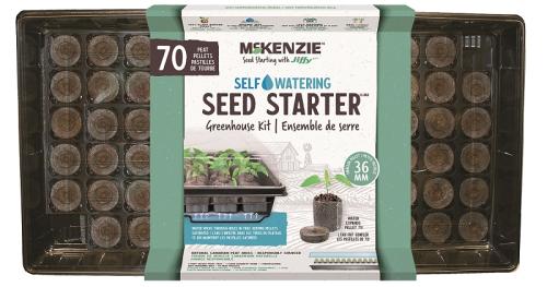Mckenzie 142514 Greenhouse Tray Kit, 22 in L Tray, 11 in W Tray, 70-Cell