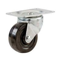 Swivel Caster Rubber Wheel, 5"